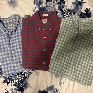 J. Crew Casual Button Down Shirts x3